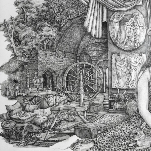 這女的很&quot;變態&quot;! 用一支0.05mm的針管筆，就征服了英國王子！厲害