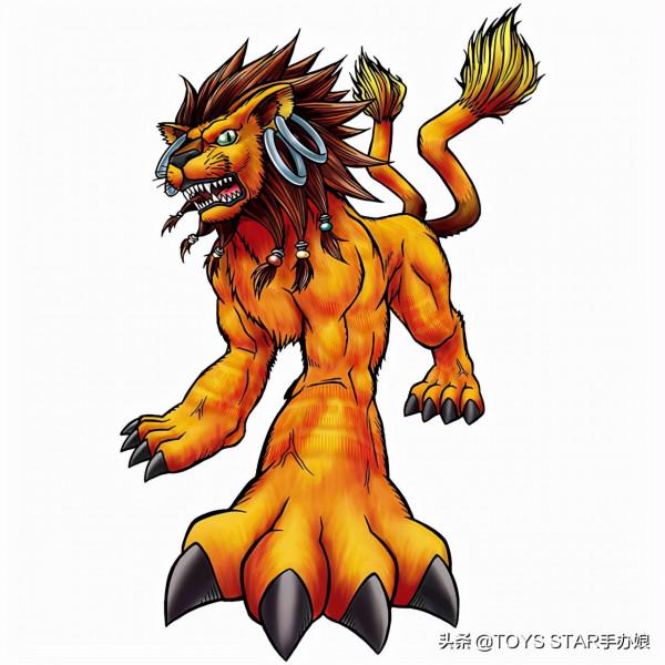 《數碼寶貝》獅子獸這些兇惡的亞種形態你見過嗎？