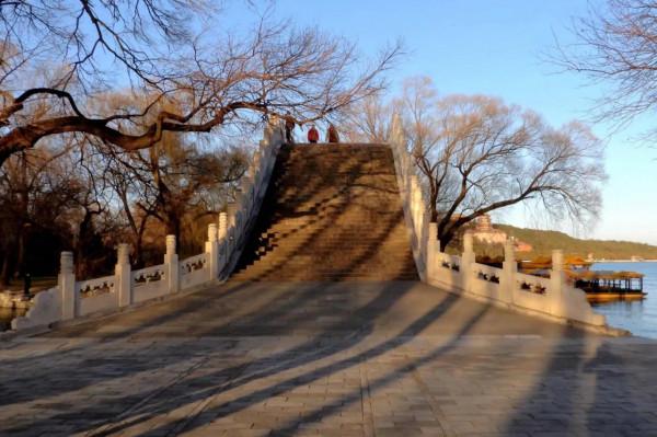 初冬頤和園 西堤觀六橋