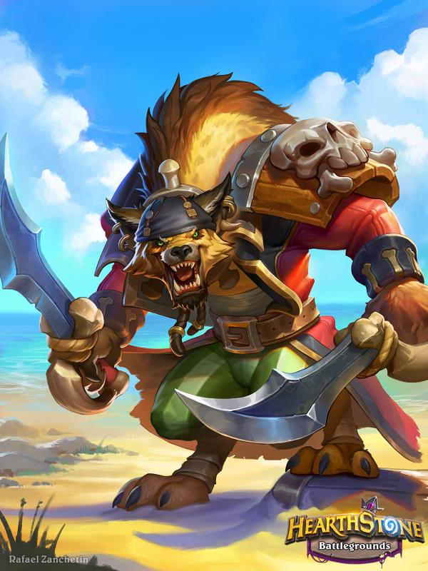 酒館戰棋原畫——海盜篇(包括被刪除的海盜)