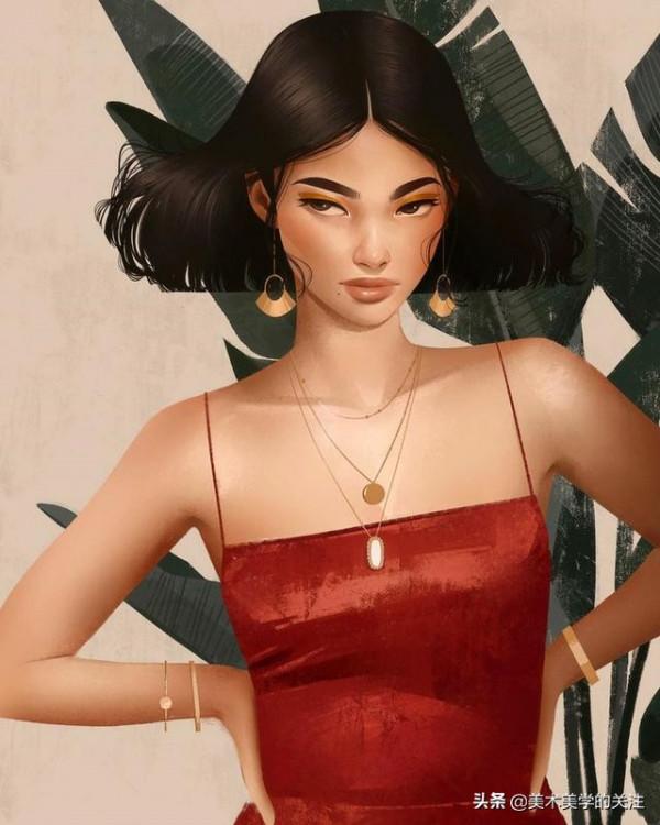 ［復古插畫］一枝紅豔露凝香，雲雨巫山枉斷腸——靈感的來源