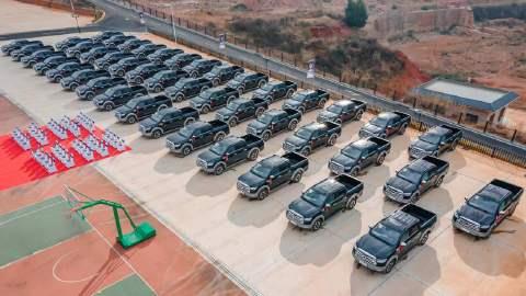 長城炮助力 邊防檢查站