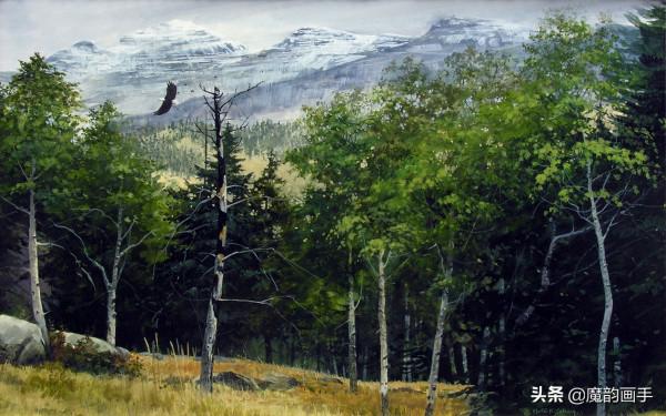 這樣的畫作才真正稱得上“歎為觀止”——莫頓水色交融的繪畫藝術