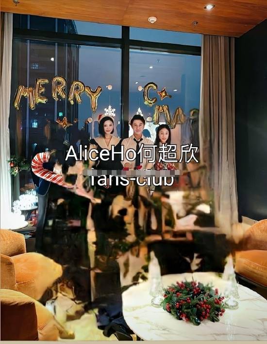 何猷君奚夢瑤何超欣一起過聖誕，畫面歡樂溫馨滿滿