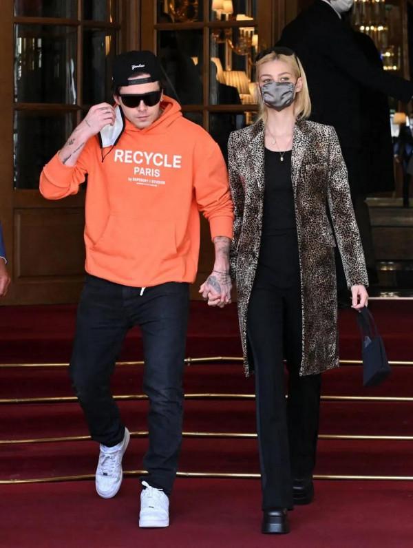 貝克漢姆兒子與兒媳的時裝風 貝克漢姆兒子與兒媳的時裝風