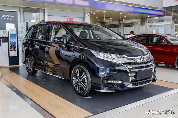 油耗比轎車還省的大7座MPV，日系合資高配高品質，實拍本田奧德賽