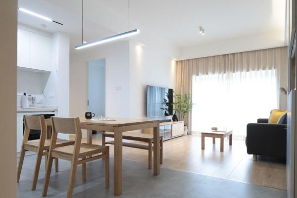 年輕人都喜歡的“簡單裝修”，LDK設計的78㎡兩居室，值得收藏