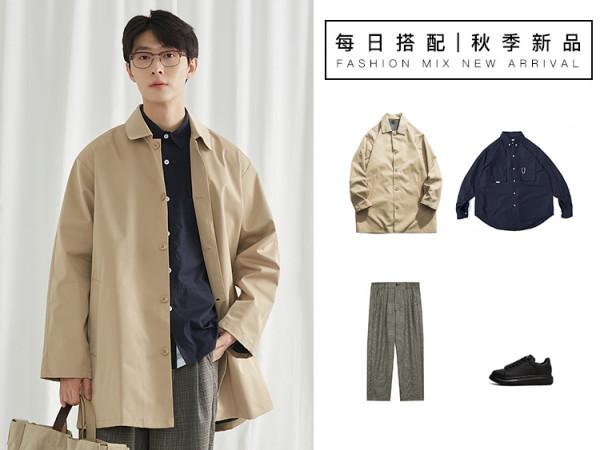 170cm男生也可以駕馭的風衣搭配，輕鬆穿出帥氣風度