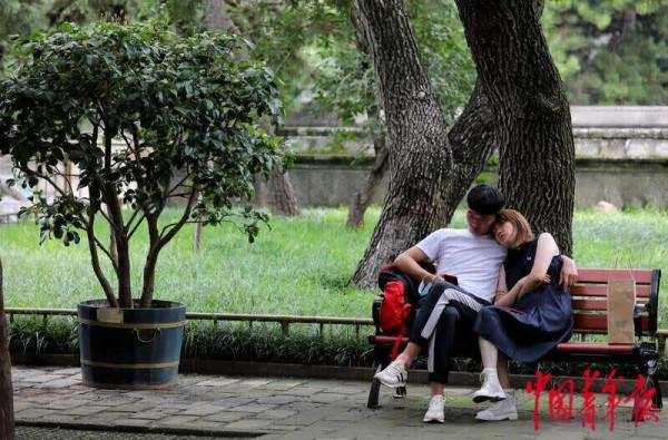 頤和園裡桂花飄香