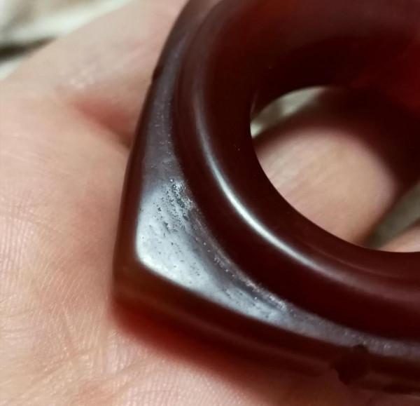 【依筠居藏玉•瑪瑙唇琮】 【依筠居藏玉•瑪瑙唇琮】