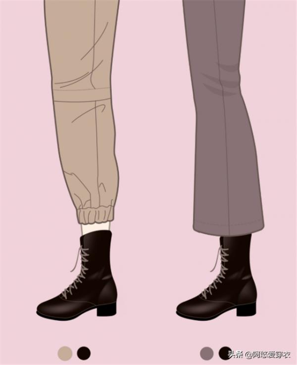 身高僅158的女生，建議多穿“九分褲+低跟靴”，最佳化比例還特顯高