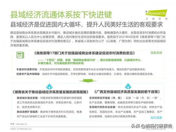 2021年縣城生鮮消費升級報告 2021年縣城生鮮消費升級報告