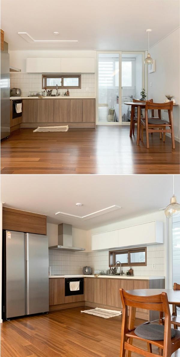 80後夫妻的家，成了二手房改造的模板，扔掉雜物讓生活節奏慢下來