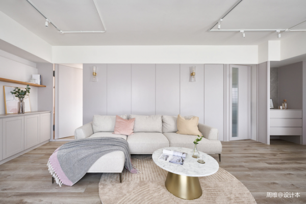 文藝風十足的80㎡老房,變身奶油新家 文藝風十足的80㎡老房,變身奶油新家