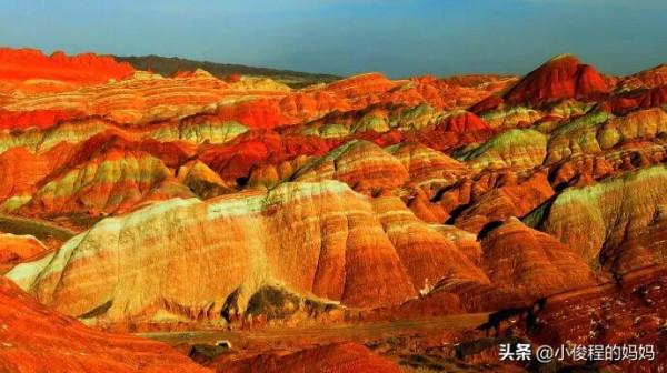 分享——張掖七彩丹霞風景