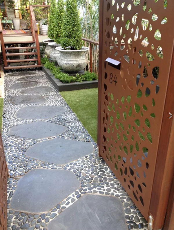 5個用竹子做裝飾的30㎡小花園，顏值瞬間提升了一大截