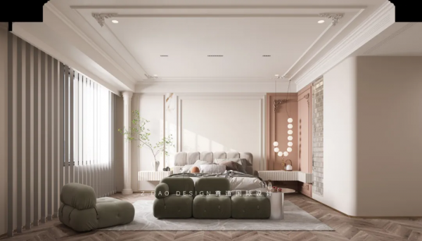 200㎡「雲谷名庭」現代法式風洋房,景觀茶室、構築都市柔美暖居 200㎡「雲谷名庭」現代法式風洋房,景觀茶室、構築都市柔美暖居