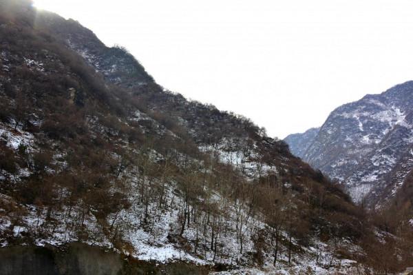 走進秦嶺山