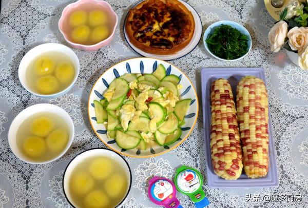 小學生七天早餐分享，天冷在家吃飯最舒服，媽媽每天換著花樣安排