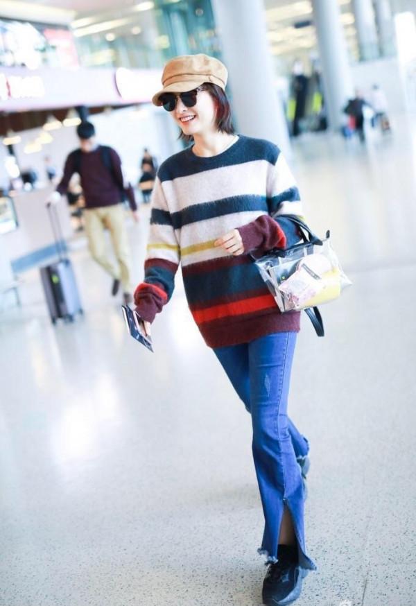 當看到鍾麗緹和吳昕同穿微喇褲,終於知道了腿長和腿細哪個更重要 當看到鍾麗緹和吳昕同穿微喇褲,終於知道了腿長和腿細哪個更重要