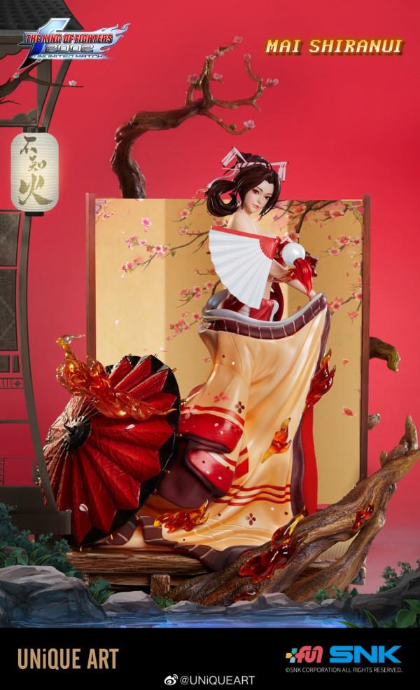 SNK授權《拳皇2002UM》不知火舞收藏級雕像 售價5588元