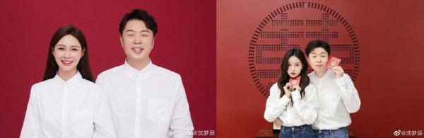 杜海濤沈夢辰發文官宣結婚：天上的喜鵲叫乖乖