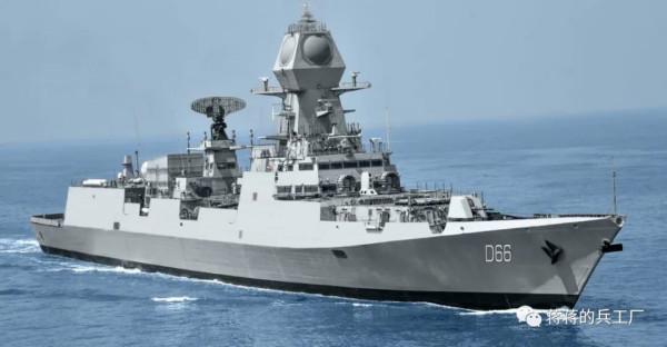 印度新型P15B驅逐艦首次發射布拉莫斯導彈，從反艦向多用途發展