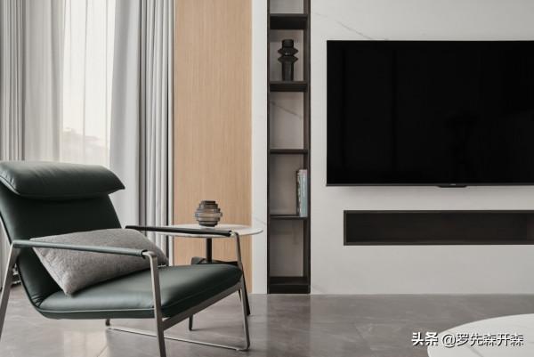 江蘇&CenterDot;280㎡現代簡約疊墅裝修設計實景；低純度營造舒心的居家氛圍