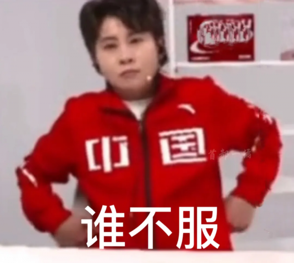 王濛表情包：我的眼睛就是尺中國就是第一