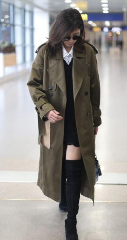 賈靜雯年紀大了也很美！穿迷彩運動服酷潮有型，毫無阿姨感