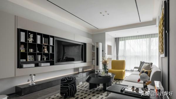 年輕就要“潮”，120平米裝修玩轉潮生活