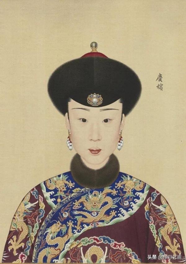 乾隆皇帝及其十二妃嬪難得一見的寫實肖像作品欣賞