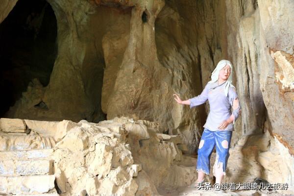 電影《白毛女》拍攝地，如今依舊保留白毛女洞