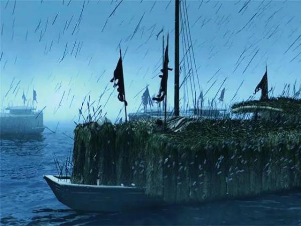 諸葛亮草船借箭時，曹操為什麼不射一支火箭過去？