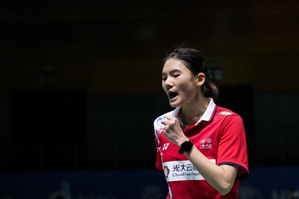 羽毛球——世錦賽：韓悅晉級八強