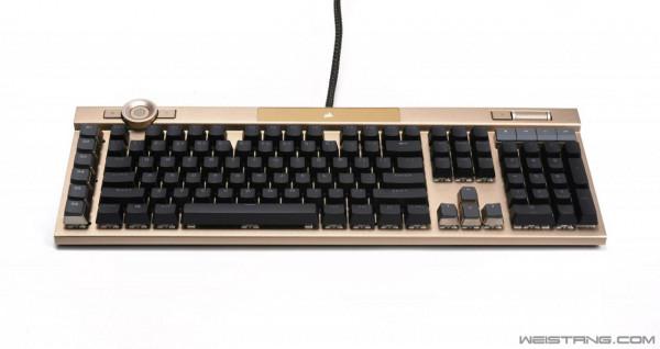 美商海盜船K100璀璨金機械鍵盤賞析 美商海盜船K100璀璨金機械鍵盤賞析