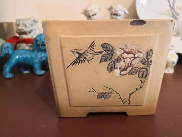 紫砂花盆賞析之五十三，七八十年代小印