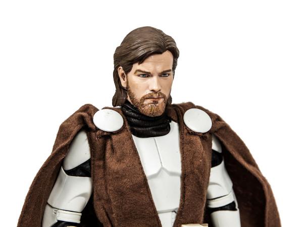 Sideshow歐比旺將軍1/6可動人偶,星球大戰世界的白甲銀槍上將軍 Sideshow歐比旺將軍1/6可動人偶,星球大戰世界的白甲銀槍上將軍