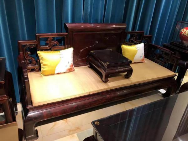 相當大氣 | 青蓮卷書沙發十三件套