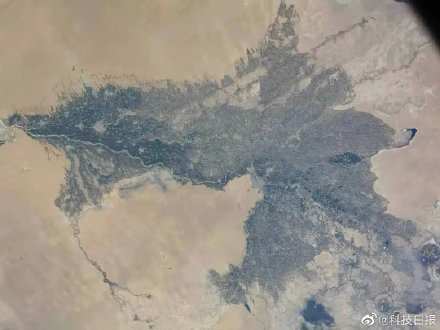 神舟十二號航天員拍攝的地球大片