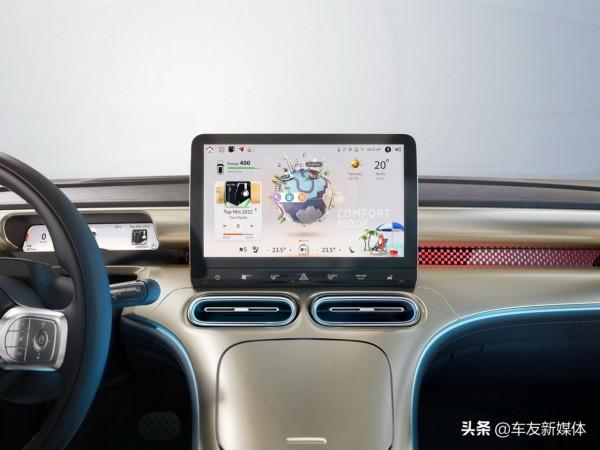 續航440公里,內飾堪比E級,Smart首款純電車型官圖釋出 續航440公里,內飾堪比E級,Smart首款純電車型官圖釋出
