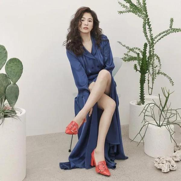 宋慧喬告訴我們臉蛋漂亮什麼髮型都好看