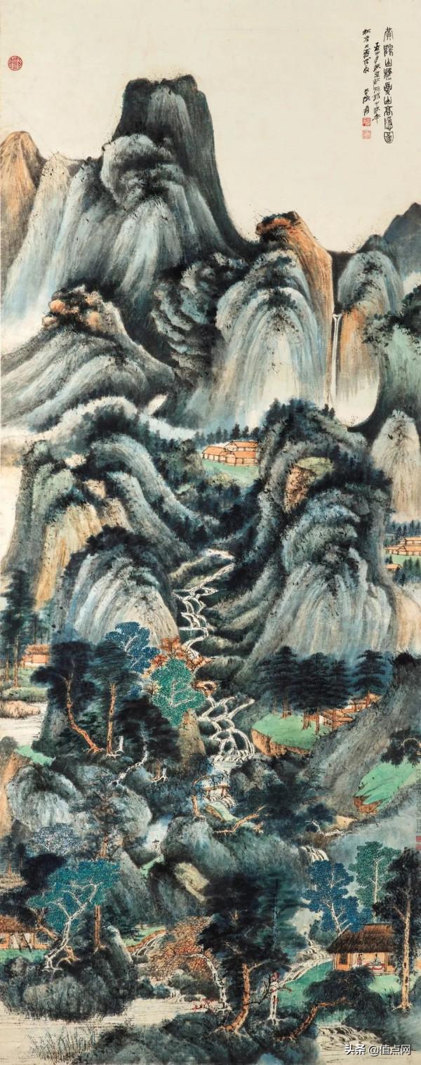 張大千極罕見「朱橙潑彩」染寫秋色 美術館級鉅作驚豔亮相中國嘉德 張大千極罕見「朱橙潑彩」染寫秋色 美術館級鉅作驚豔亮相中國嘉德