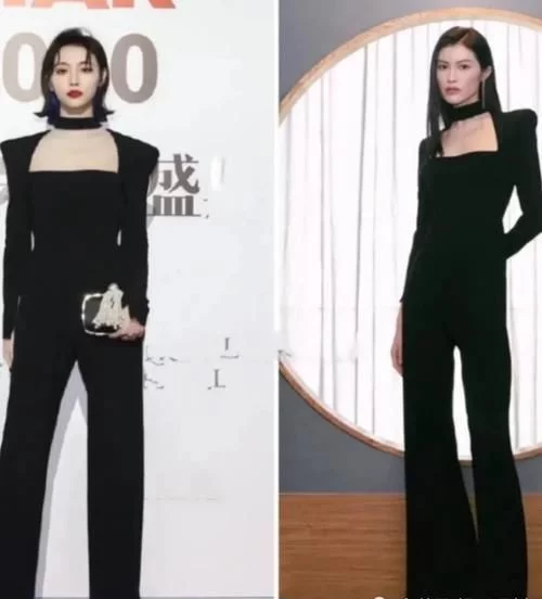 難怪楊穎說何穗是圈內最怕見到的人，當何穗和許佳琪撞衫