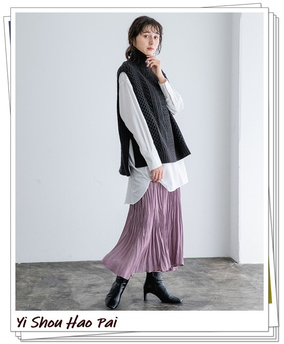 冬天穿紫色很不錯！15種搭配案例，非常適合輕熟女人