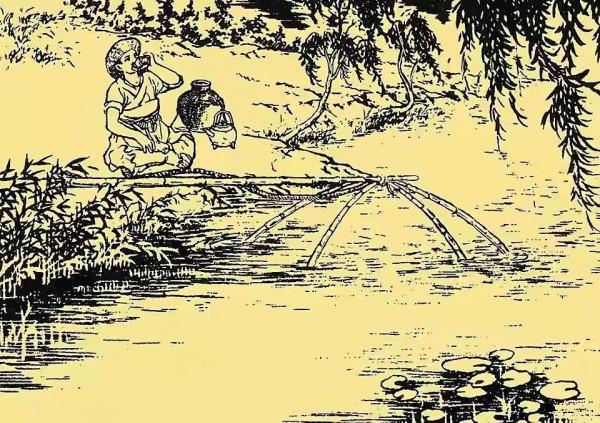 民間故事：村民心善，磨盤大烏龜給全村託夢，晚上睡覺千萬別關門