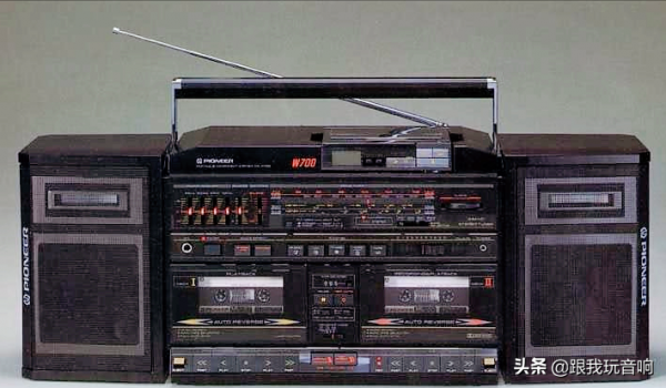 先鋒 PIONEER CK-W700 雙卡收錄機音響