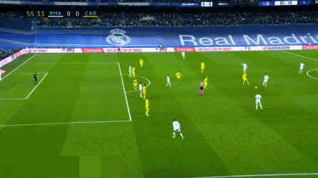 西甲 第18輪 皇家馬德里主場被逼平 0-0 加的斯