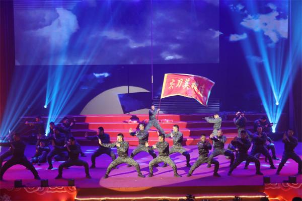 “福”虎生威！這個支隊春節聯歡會“虎”氣十足