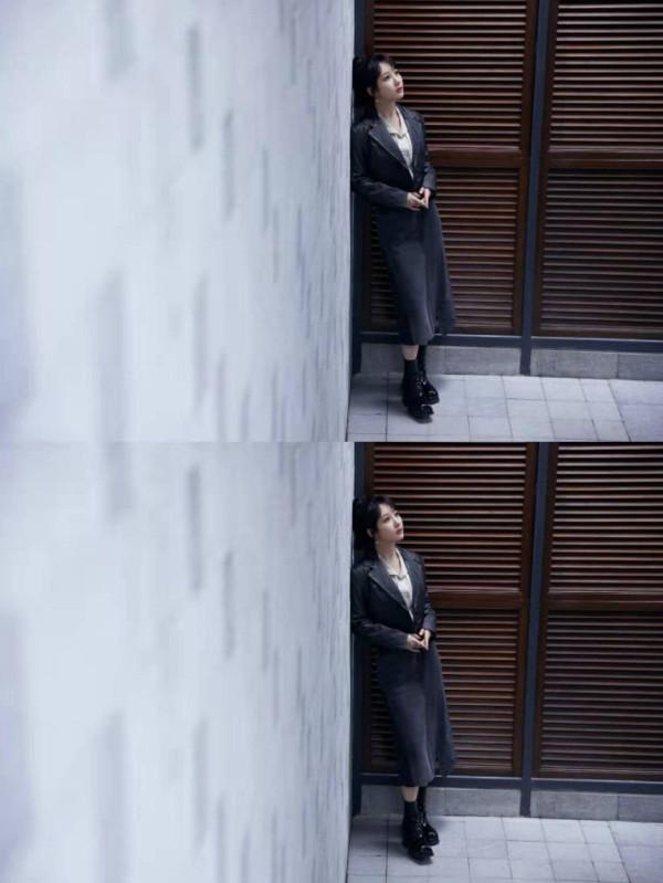 楊紫的風格變化挺大的，從甜美風變成知性風，造型看著挺有氣場